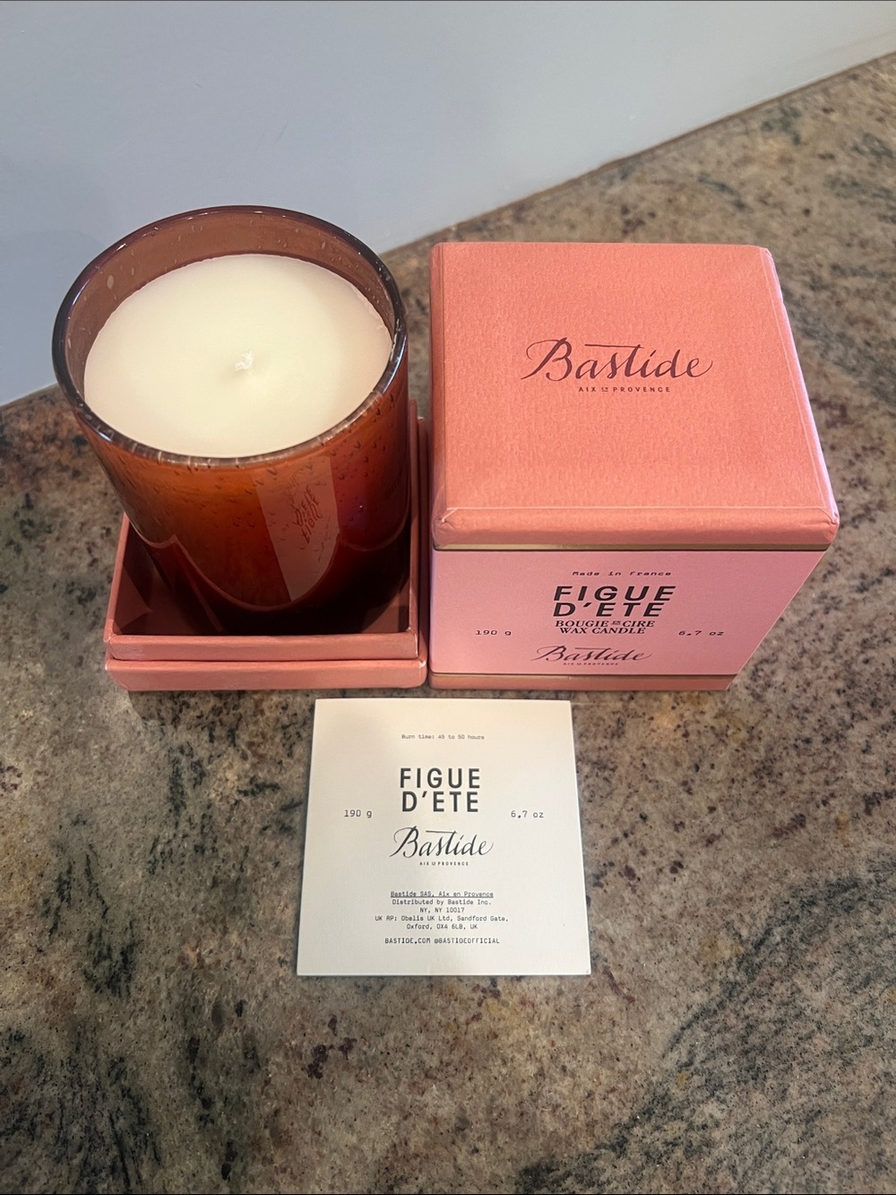 Bastide Figue D'Eté Scented Candle NIB
